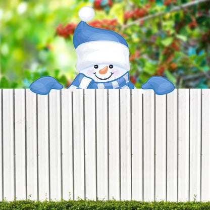 Christmas Fence Top Decoration