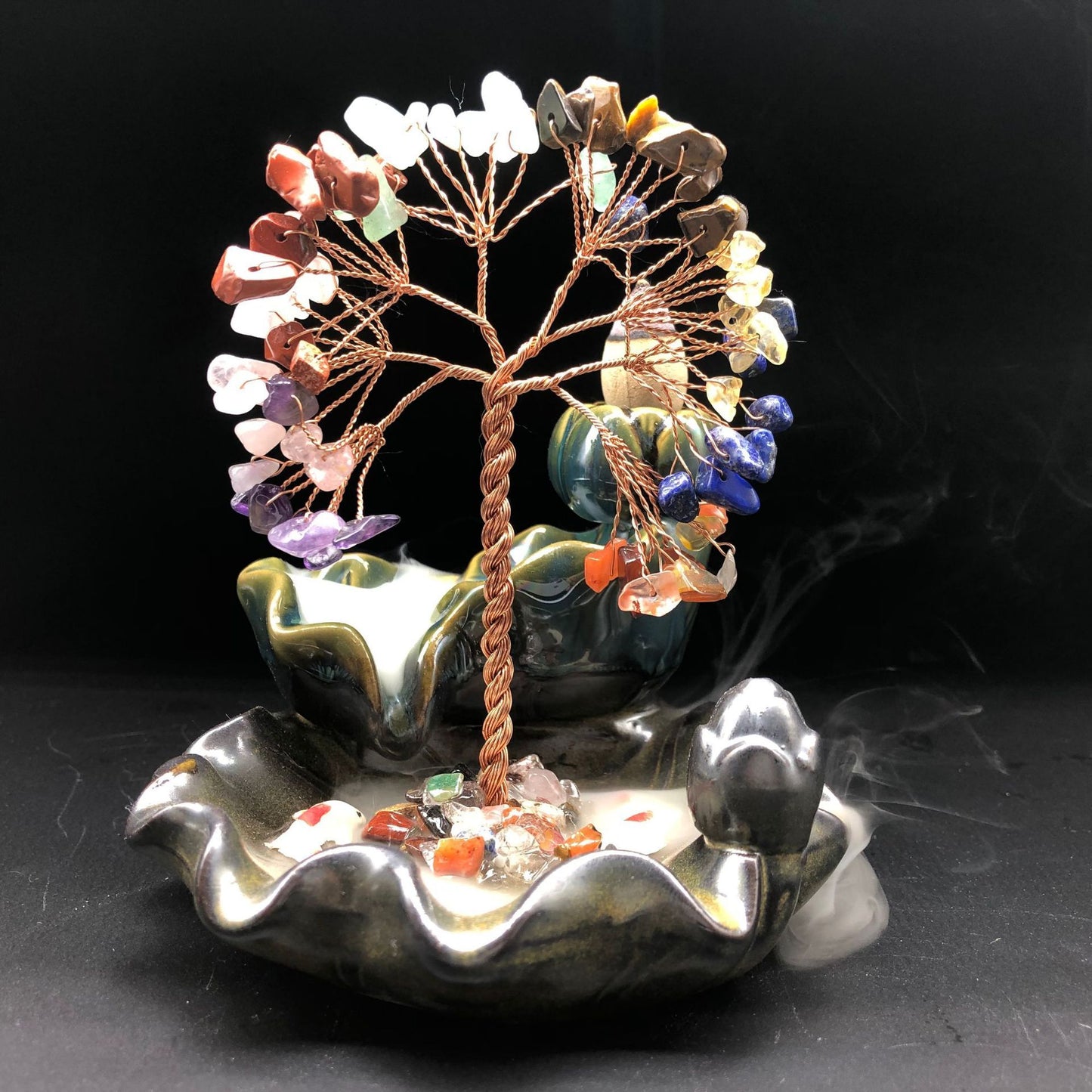 Crystal Tree Incense Burner