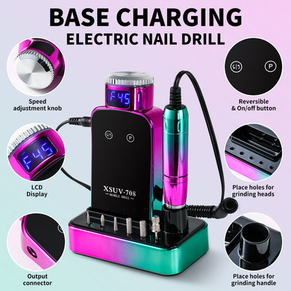 Professional Cordless Electric Nail Drill