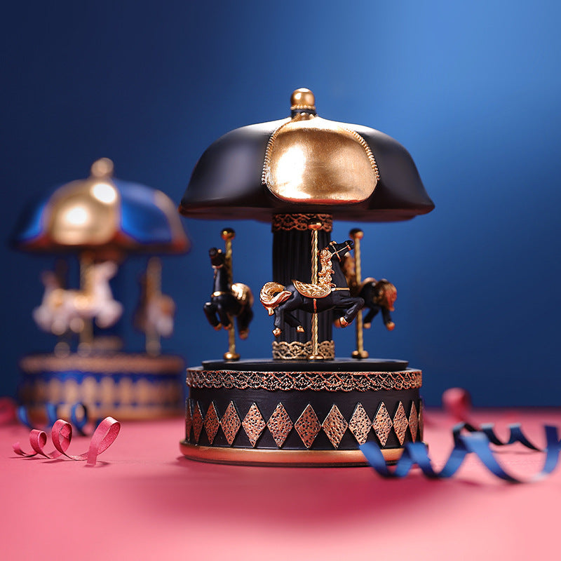 Fantasy Carousel Music Box