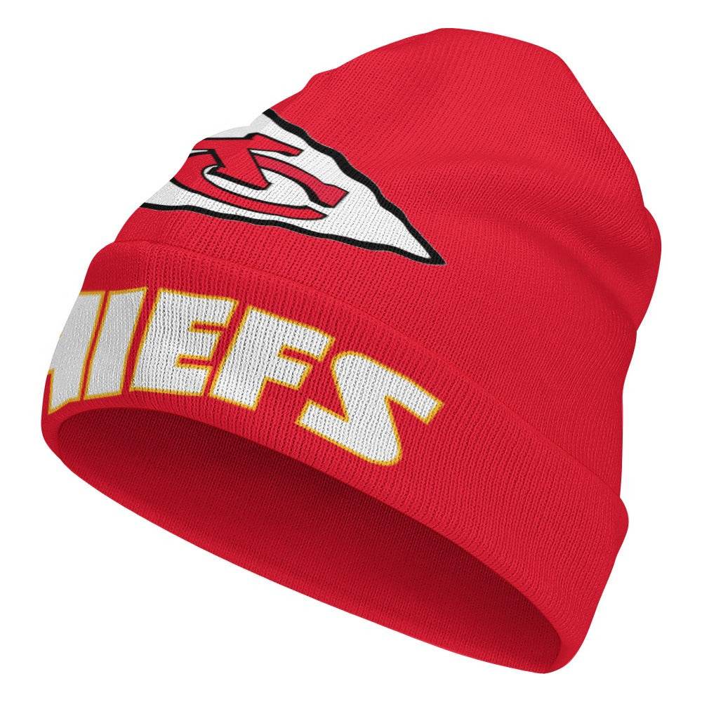 KC Chiefs Knitted Hat - Shop Jobie