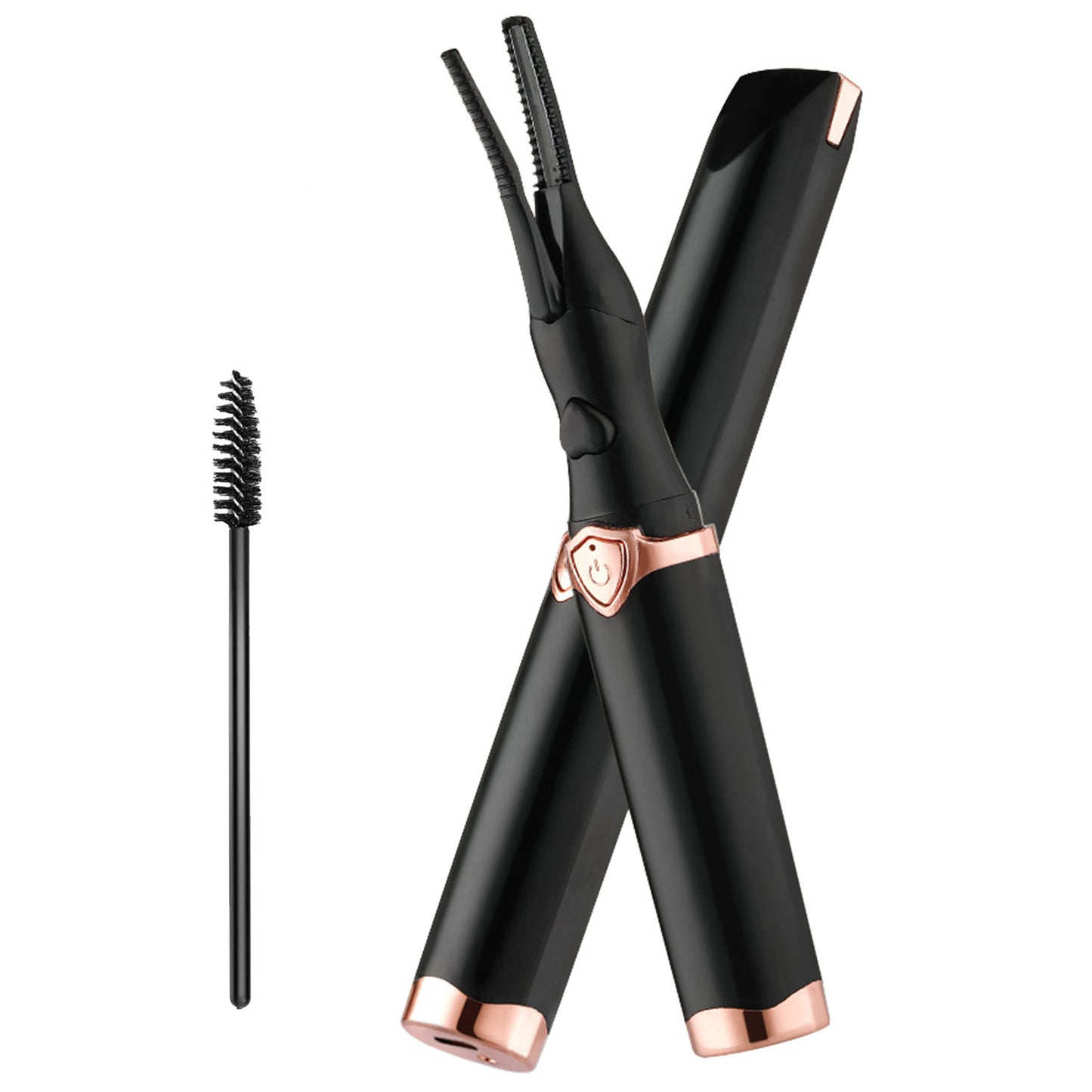 2 In 1 Clip Comb Heated Electric Mini Eyelash Curler
