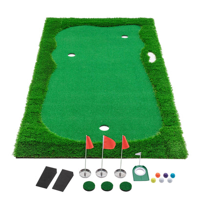 10x5 FT Golf Putting Green Golf Training Mat