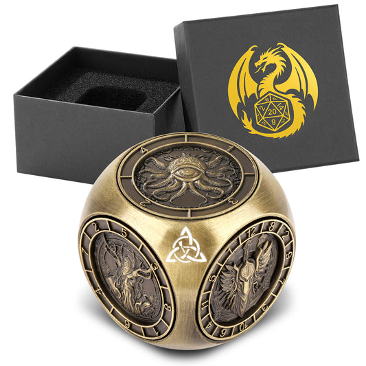6-pk DND Dice Wheel Gift Box Set