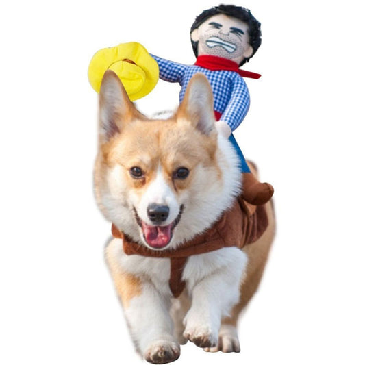 Cowboy Riding Pet Costume