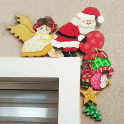 Holiday Whimsy Wooden Door Frame Hangers - Shop Jobie