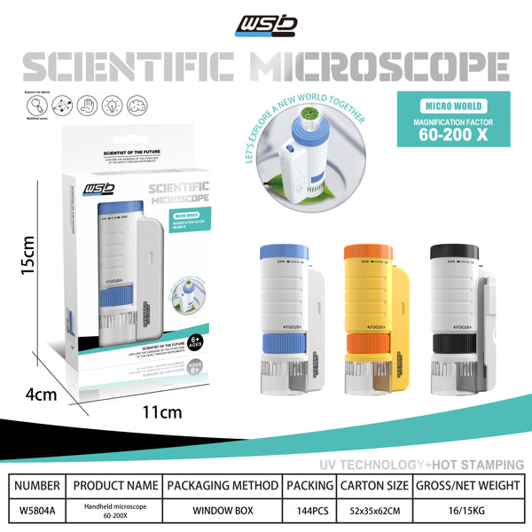 Portable Microscope – Explore the World Like a Scientist!