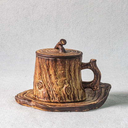 Stump Stoneware Coffee Mug