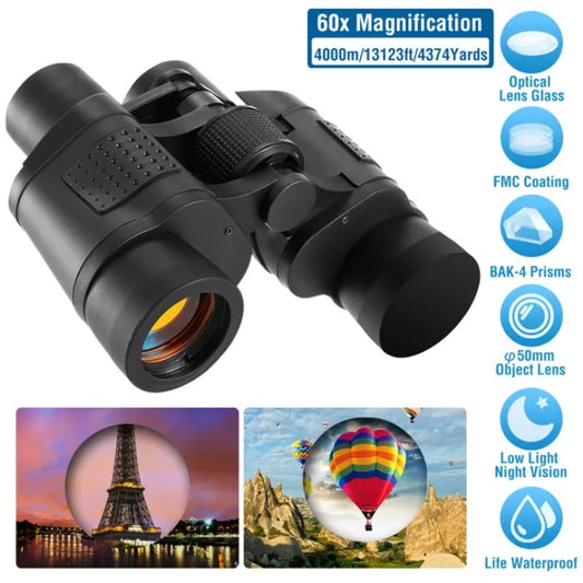 HD Binoculars w/Low Light Night Vision