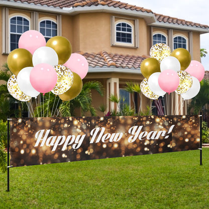 New Year Yard Banner