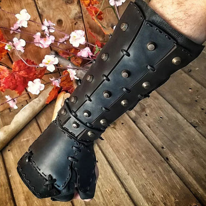 Studded & Styled to Slay Medieval Gloves