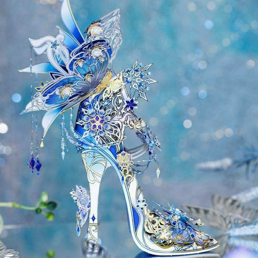 DIY 3D Snow Love Magical Crystal Shoes - Shop Jobie