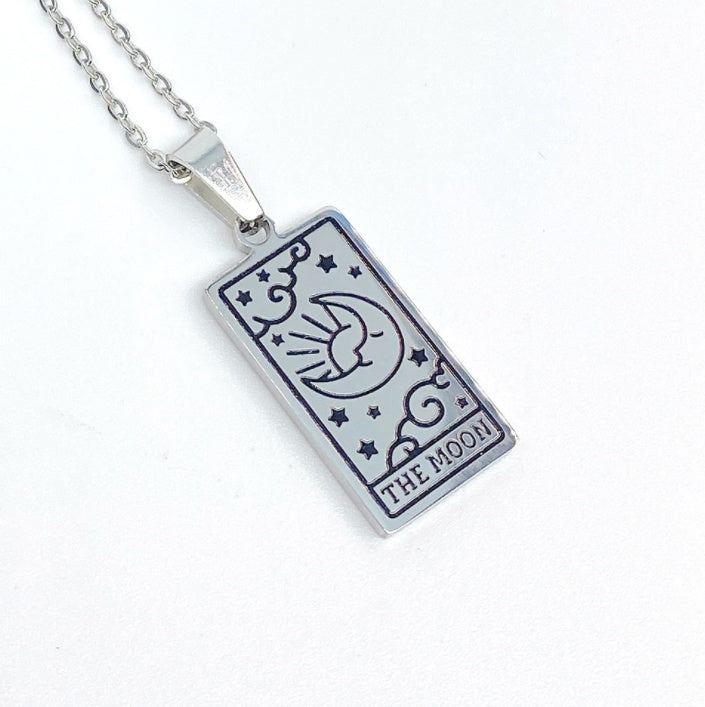 Square Tarot Cards Necklace