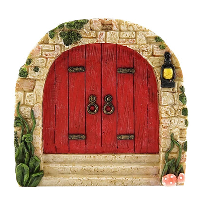 Wooden Elf and Gnome Doors