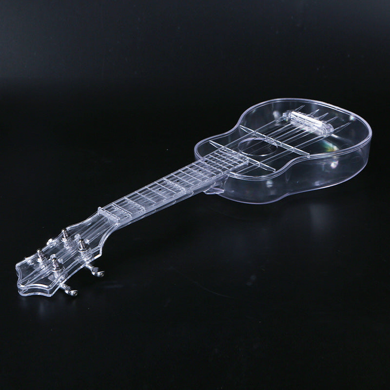 21-inch Transparent Four-String Beginners Ukulele Guitar