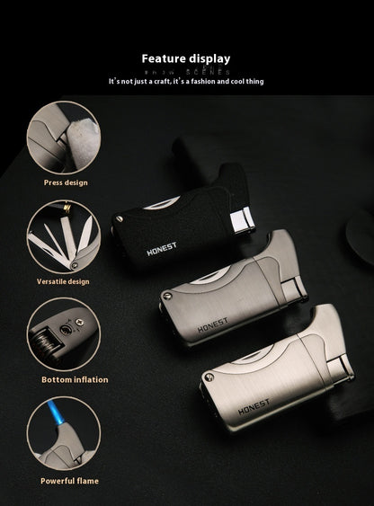 Windproof Cigar Pipe Lighter