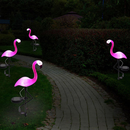 Flamingo Lawn Solar Lamp