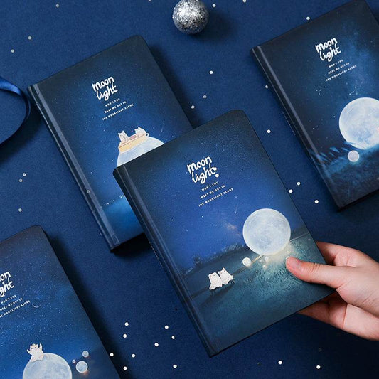 Lunar Night Hardcover Diary Book - Shop Jobie