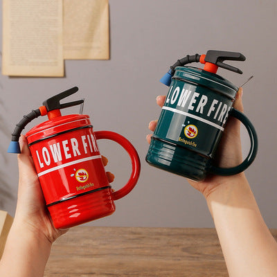 Morning Humor Fire Extinguisher Mug