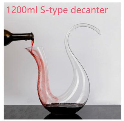 Abstract Wine Decanter
