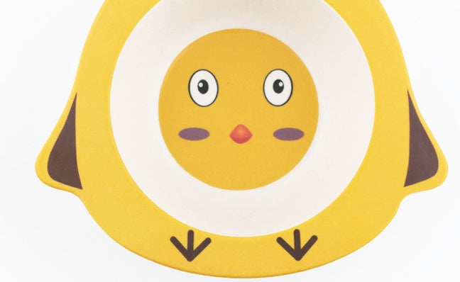 Children's Bamboo Fiber Feeding Dishes