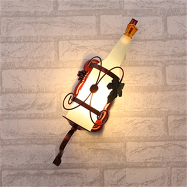 Grapevine Lamp Wine Rack