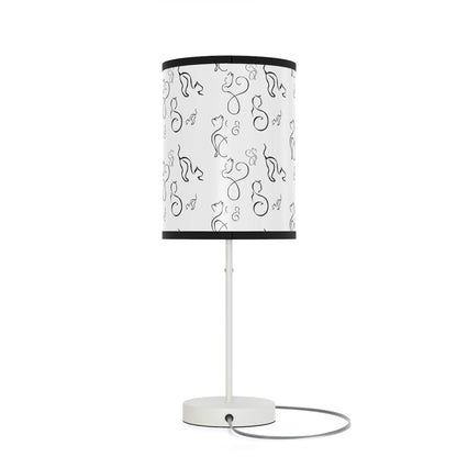 Stylish Desk Lamp - Modern Black and White Cats Design - Shop Jobie