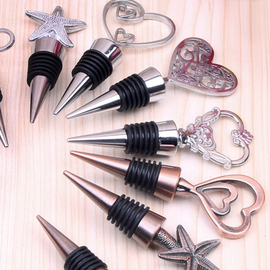 Stars & Heart-shaped Wine Bottle Stopper