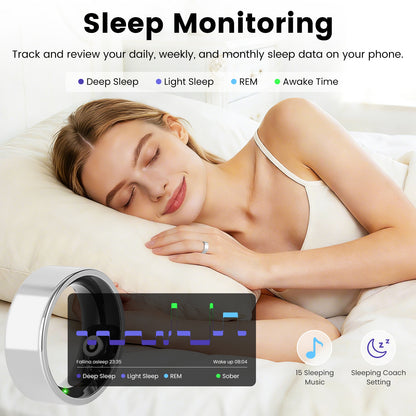 Health & Fitness Smart Ring Tracker