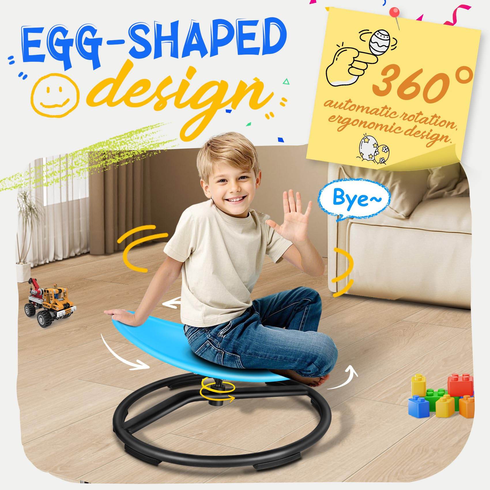 Children's Circular Sensory Chair - Shop Jobie