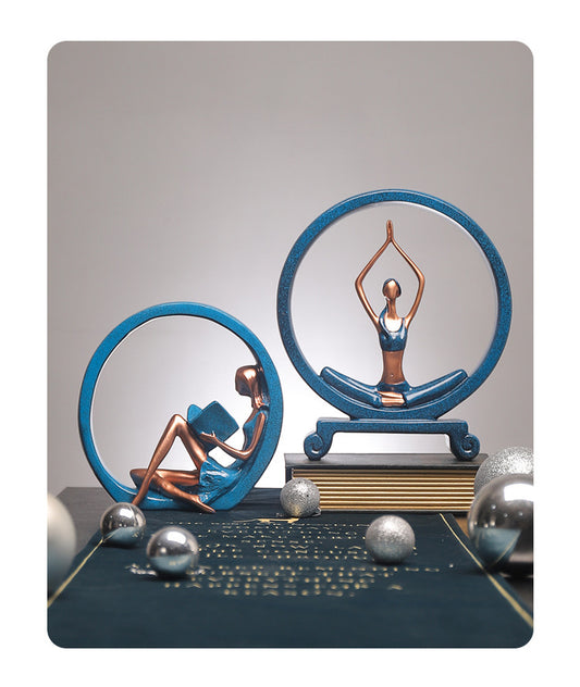 Yoga Girl Figurines