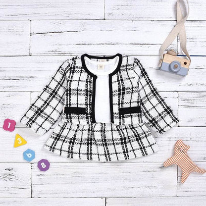 Chic 2pc Black & White Mini-Me Ensemble For Kids - Shop Jobie