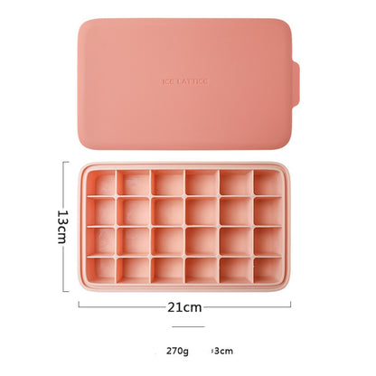 DIY Silicone 12-Cavity 3D Ice Mold