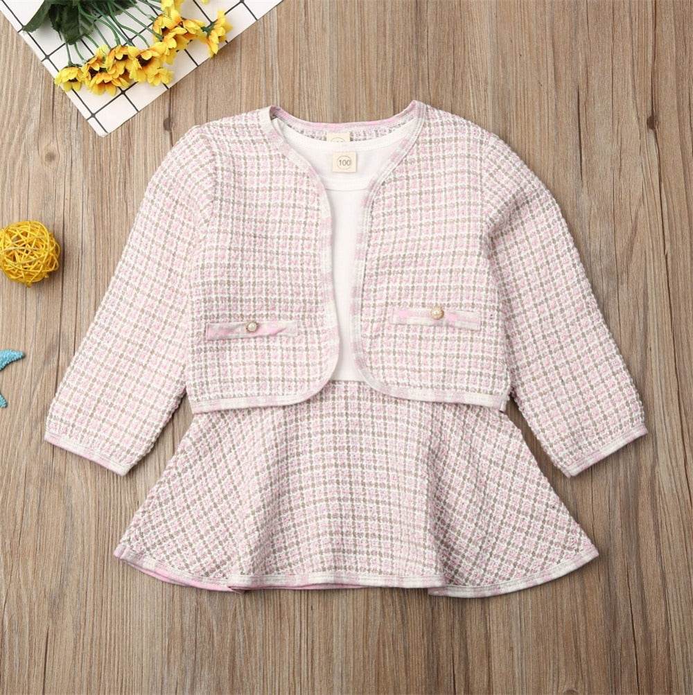 Chic 2pc Black & White Mini-Me Ensemble For Kids - Shop Jobie