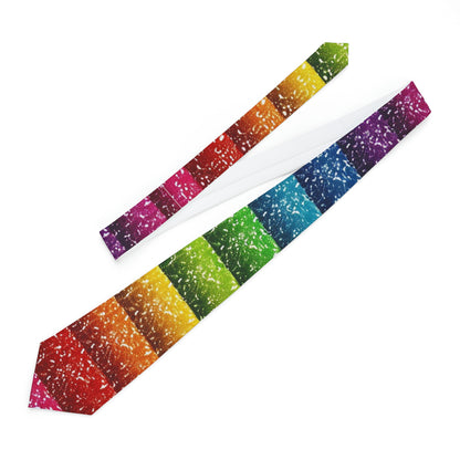 Rainbow 2 Striped Necktie