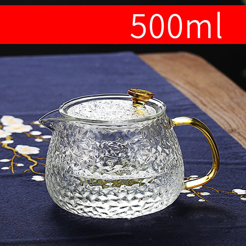 Thickened Glass Bubble Teapot