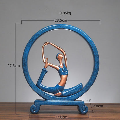 Yoga Girl Figurines