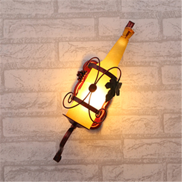 Grapevine Lamp Wine Rack