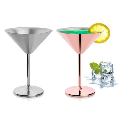 200ml Stainless Steel Martini Glass