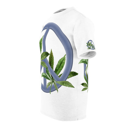 Blue Peace Weed Tshirt