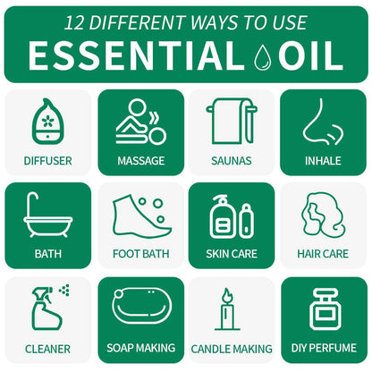 6 Piece Plant Essential Oil Aromatherapy Gift Set - Shop Jobie