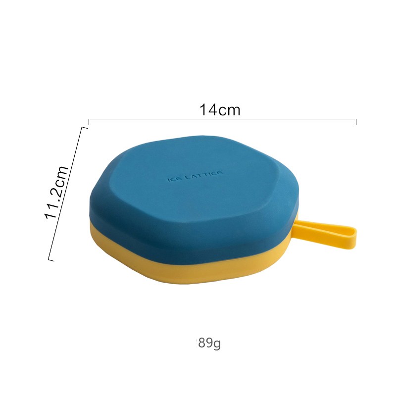 DIY Silicone 12-Cavity 3D Ice Mold