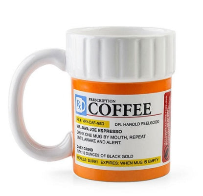 Pill Bottle Coffee Mug