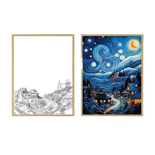 Blending Art & Light! Small Van Gogh Starry Sky - Shop Jobie