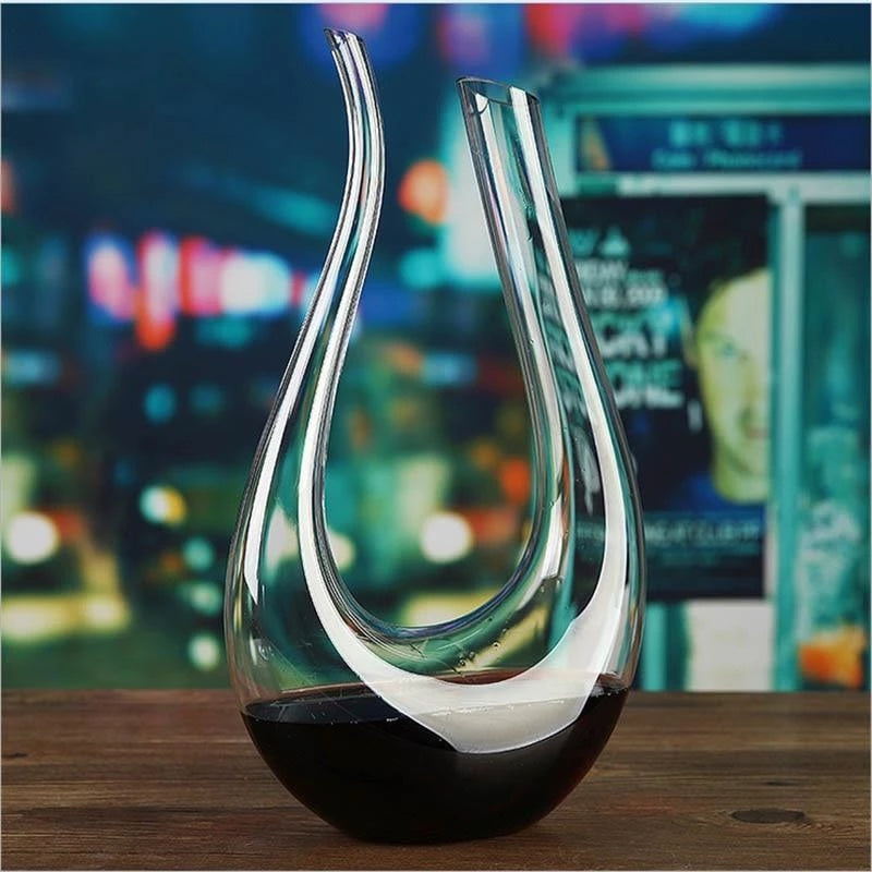 Abstract Wine Decanter