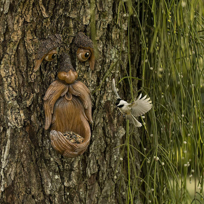 Bark Bird Feeder