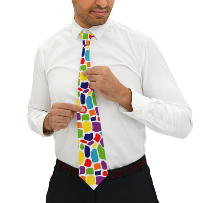 Rainbow Pattern Necktie