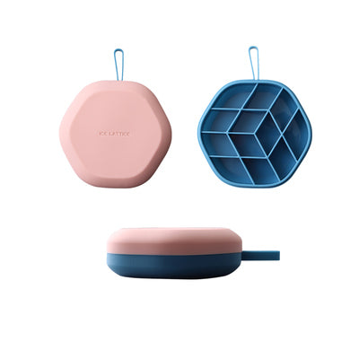 DIY Silicone 12-Cavity 3D Ice Mold