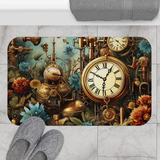 Steampunk Bath Mat