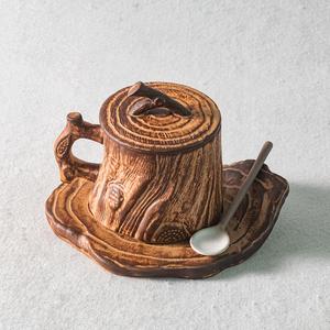 Stump Stoneware Coffee Mug